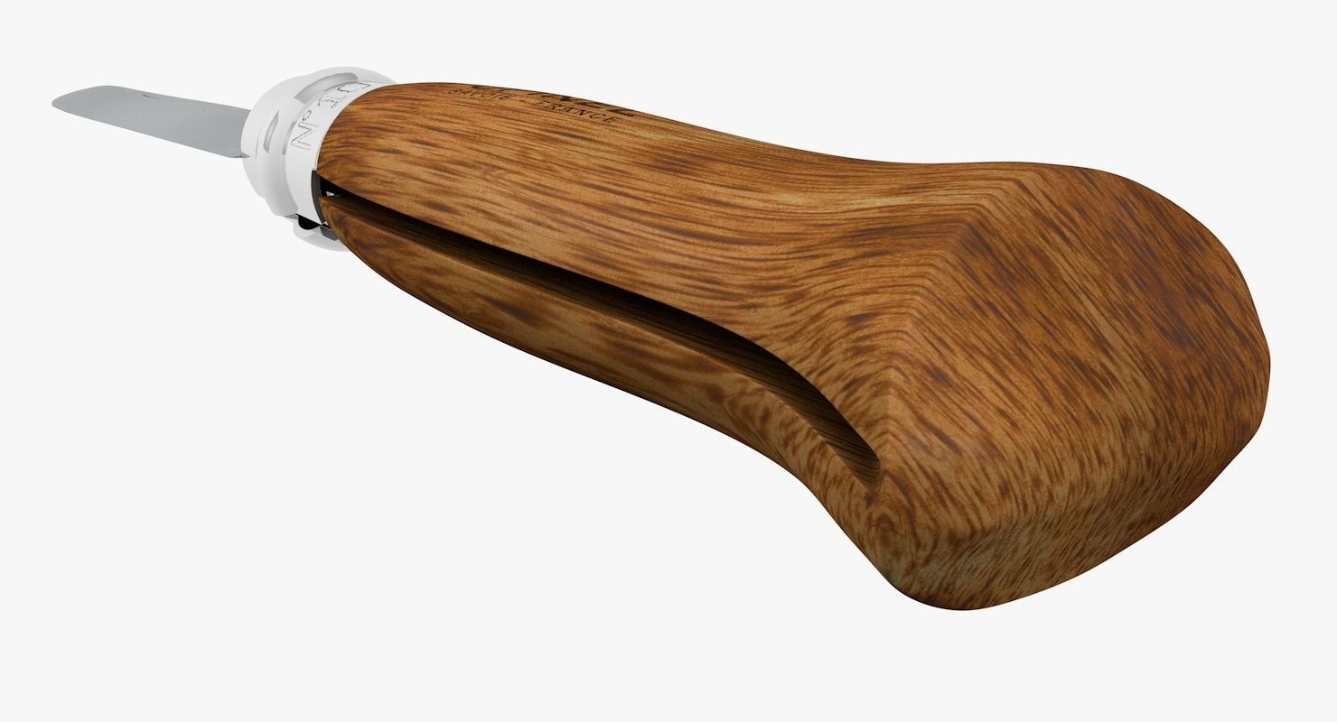 Opinel knife 3D model_3