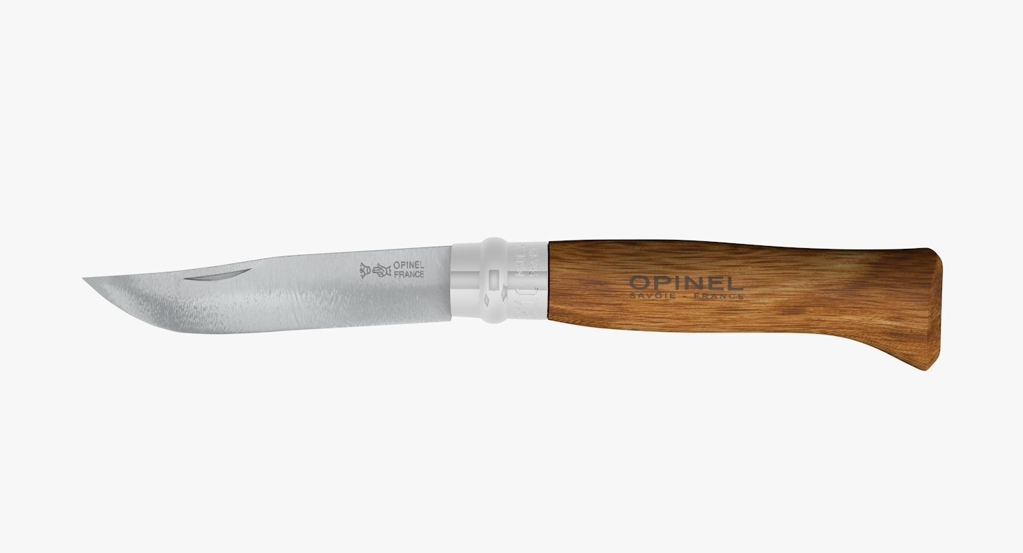Opinel knife 3D model_4