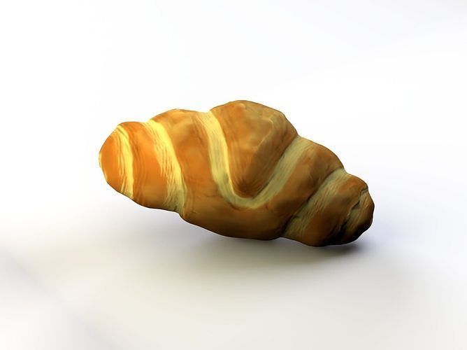 Croissant 3D model