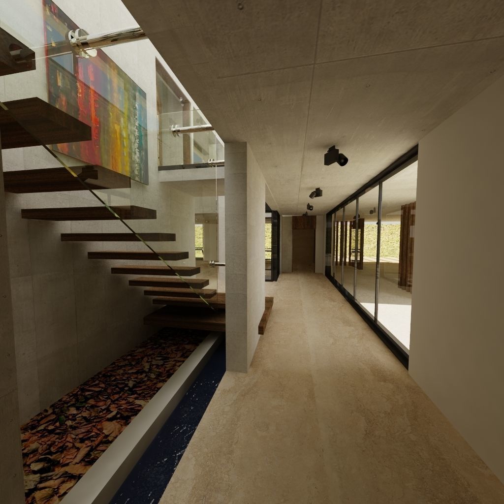 Modern House 3D model_11