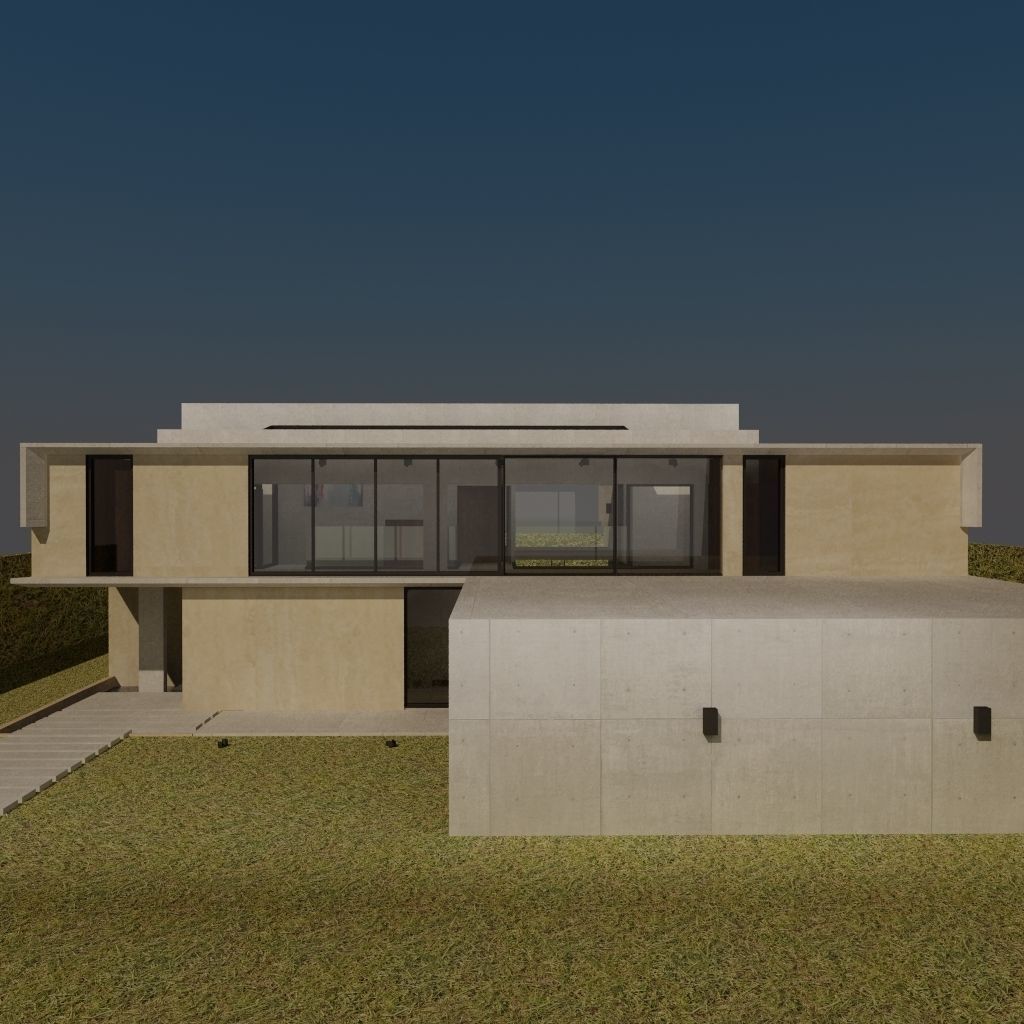 Modern House 3D model_14