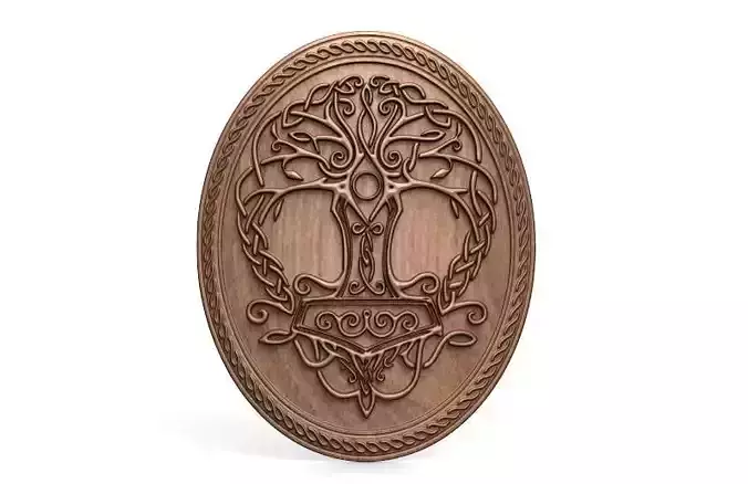 Tree of life 2 CNC 3D print model