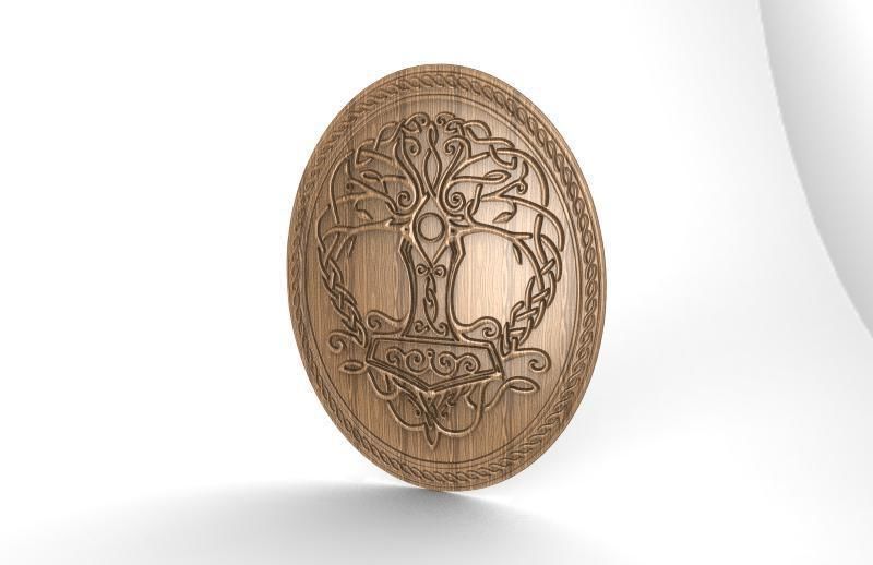 Tree of life 2 CNC 3D print model_7