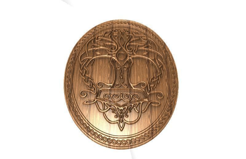 Tree of life 2 CNC 3D print model_6