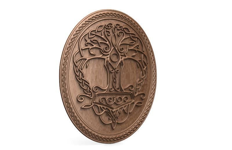 Tree of life 2 CNC 3D print model_1