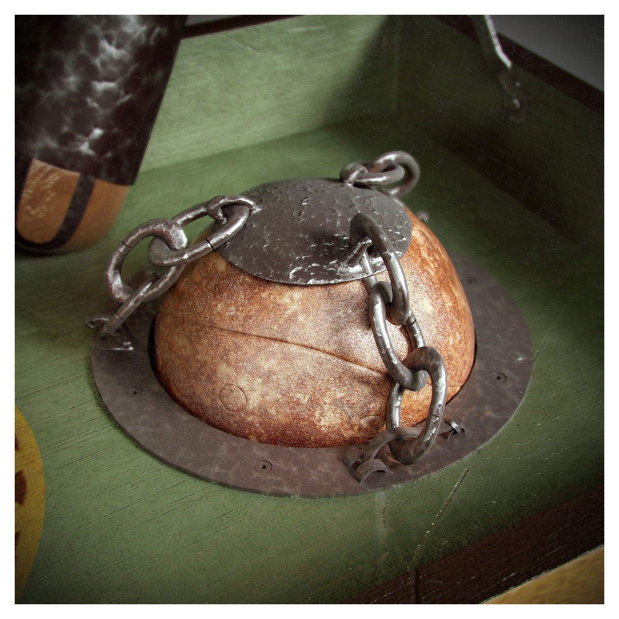 Quidditch game set 3D model_3