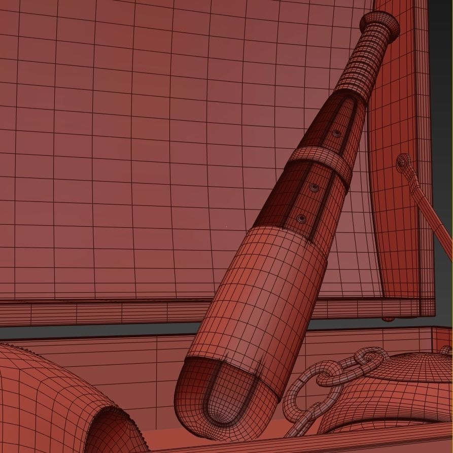 Quidditch game set 3D model_11