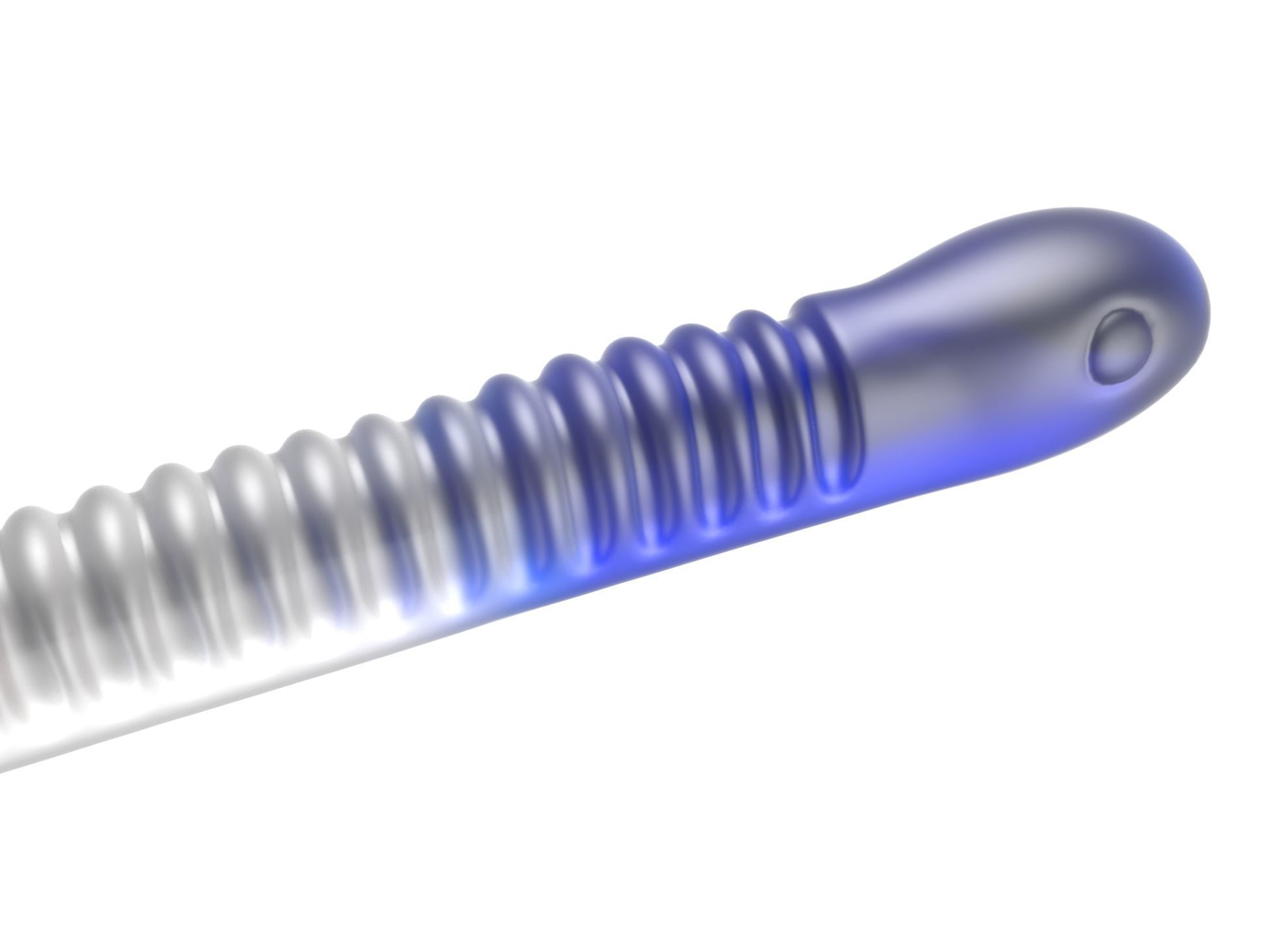 Snake gummy Low-poly 3D model_3