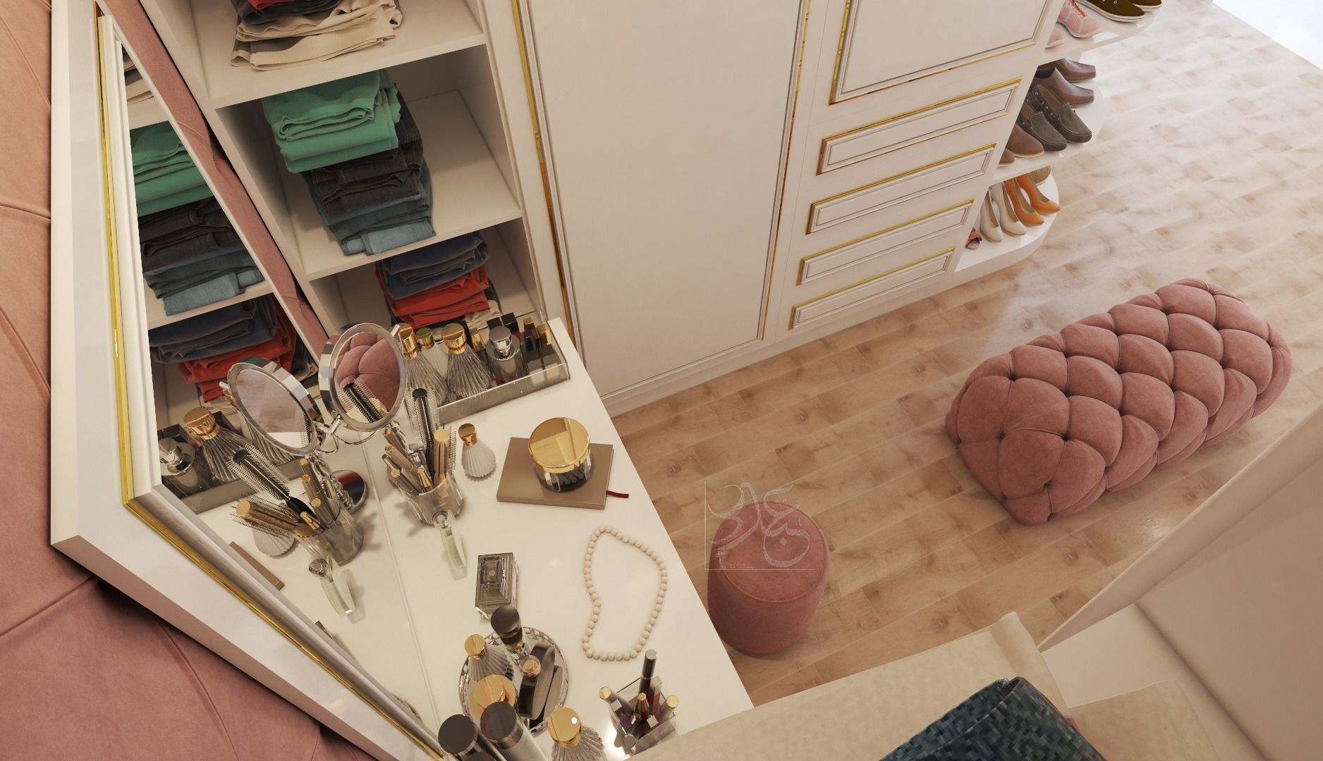 Dressing Room wardrobe clothes   3D model_1