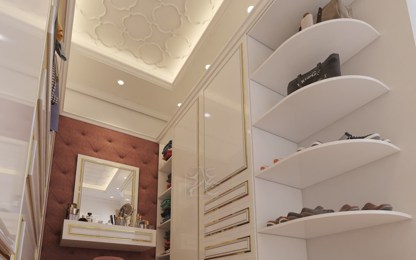 Dressing Room wardrobe clothes   3D model_6