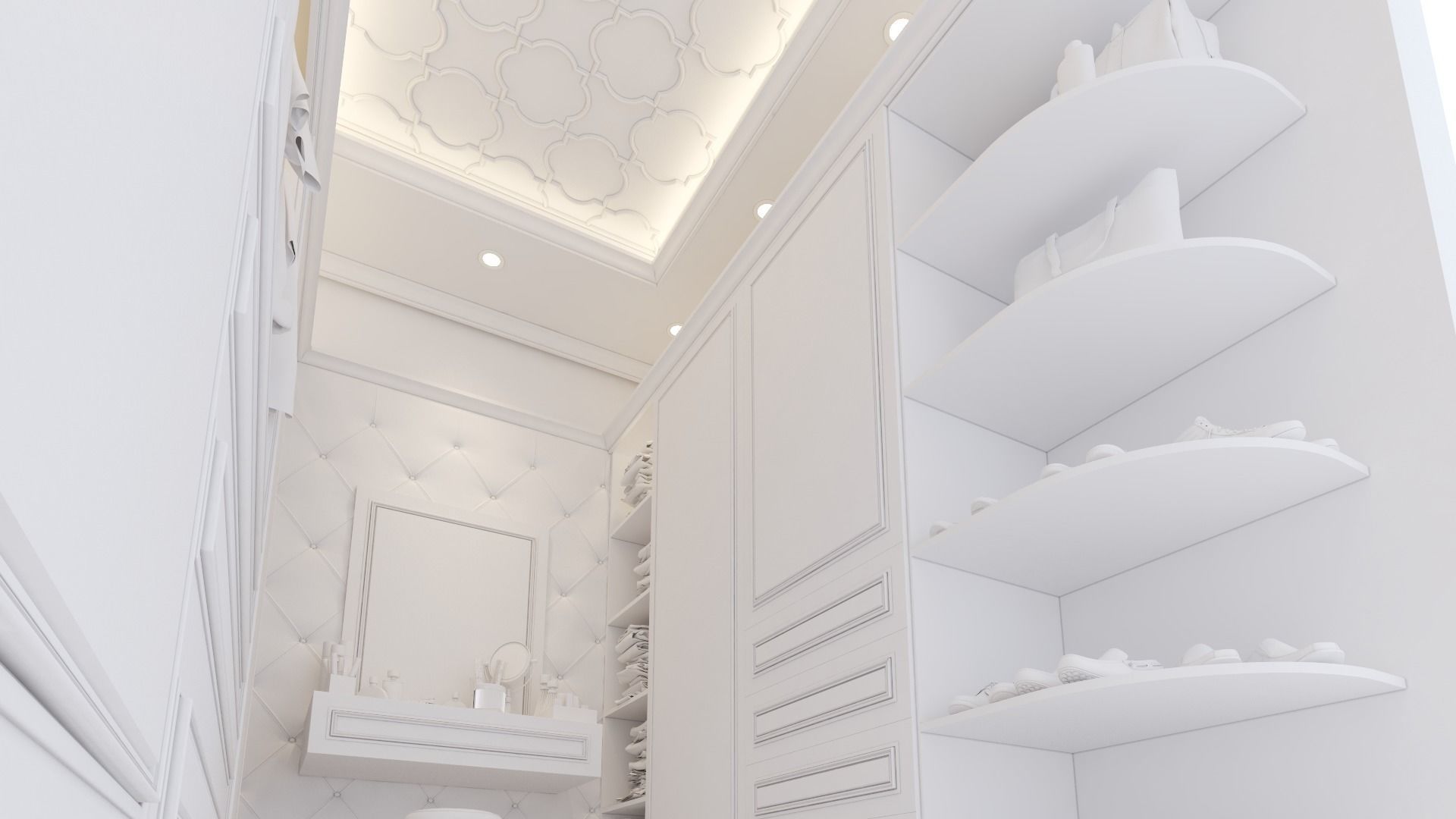 Dressing Room wardrobe clothes   3D model_13