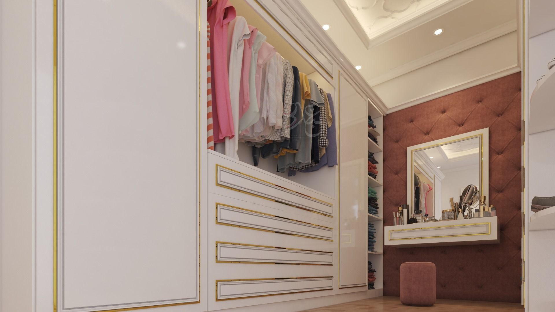 Dressing Room wardrobe clothes   3D model_3