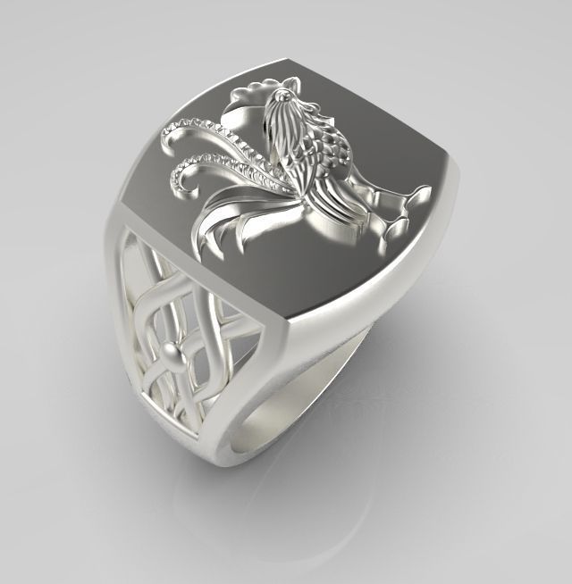 Chinese Zodiac Rooster 3D print model_15