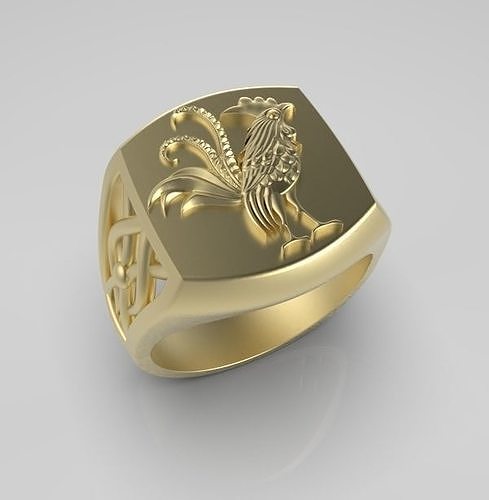 Chinese Zodiac Rooster 3D print model