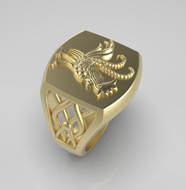 Chinese Zodiac Rooster 3D print model_11
