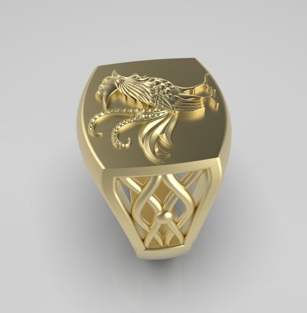 Chinese Zodiac Rooster 3D print model_6