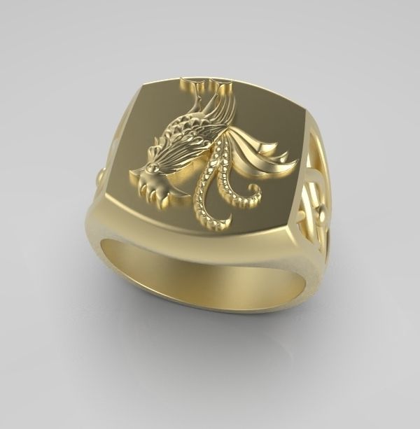 Chinese Zodiac Rooster 3D print model_4