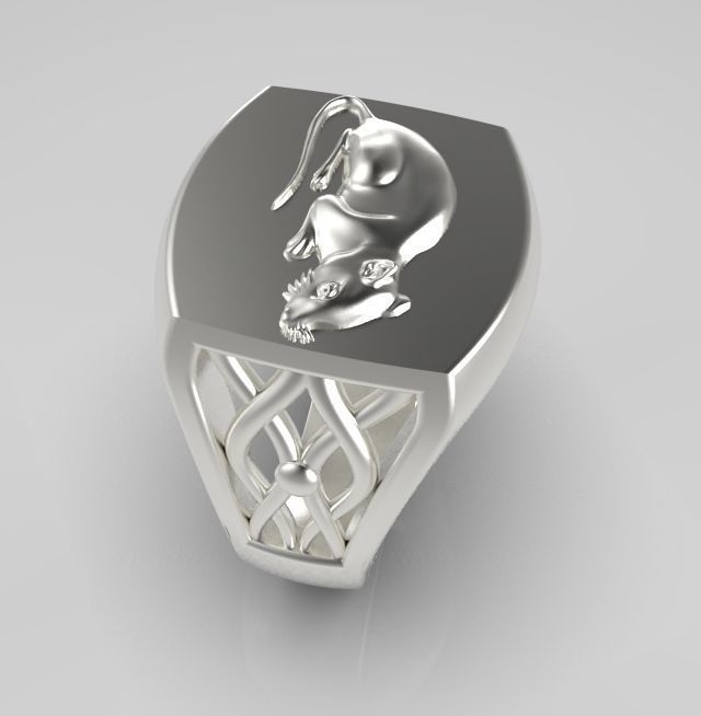 Chinese Zodiac Rat 3D print model_18