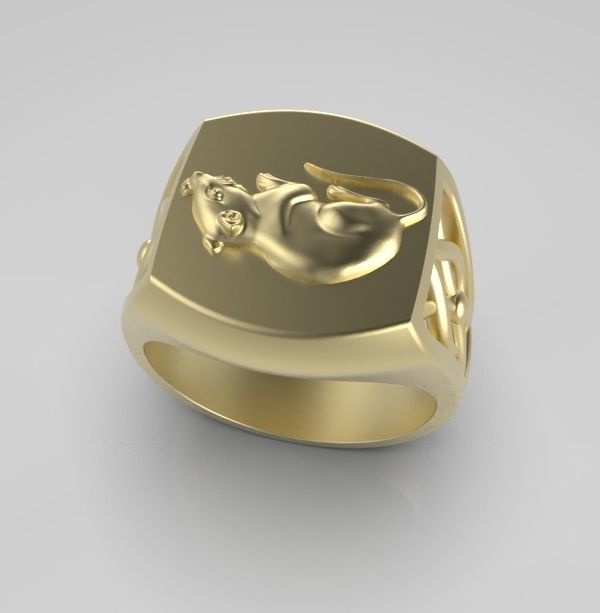 Chinese Zodiac Rat 3D print model_4