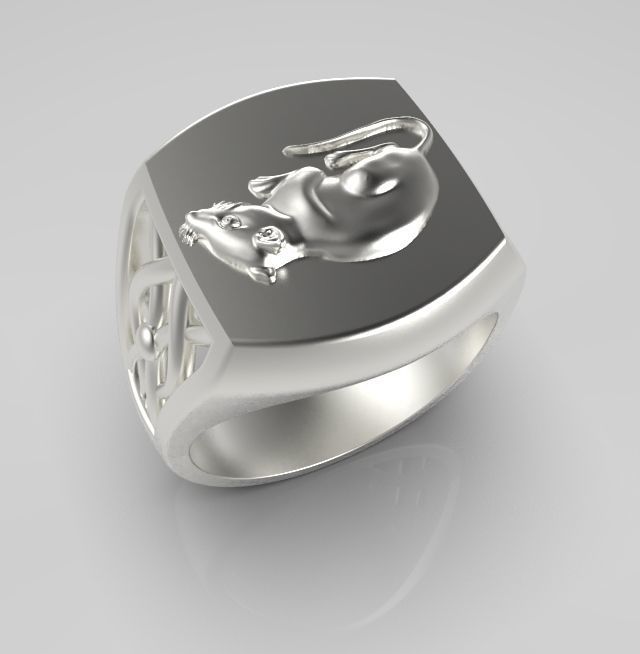 Chinese Zodiac Rat 3D print model_12