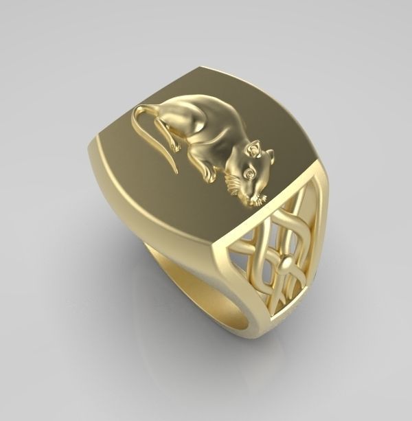 Chinese Zodiac Rat 3D print model_9