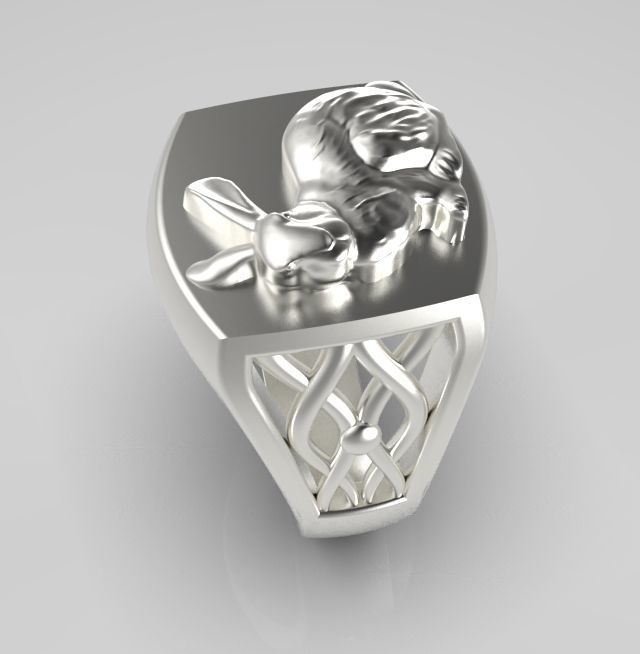 Chinese Zodiac Rabbit 3D print model_14