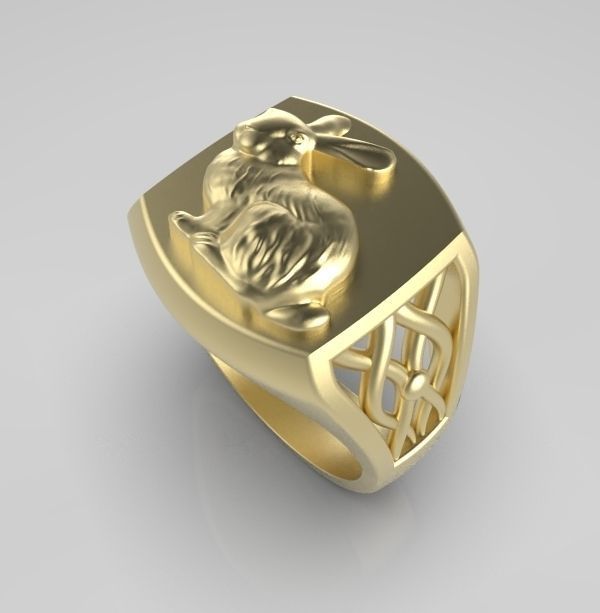 Chinese Zodiac Rabbit 3D print model_9