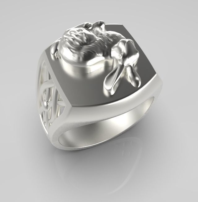 Chinese Zodiac Rabbit 3D print model_12