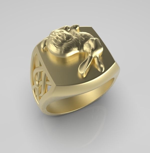 Chinese Zodiac Rabbit 3D print model_3
