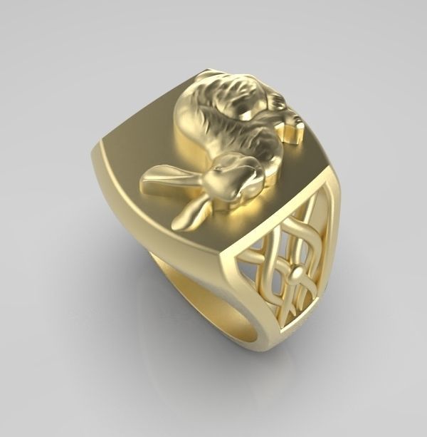 Chinese Zodiac Rabbit 3D print model_5