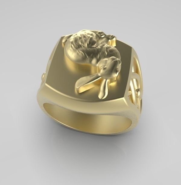 Chinese Zodiac Rabbit 3D print model_4