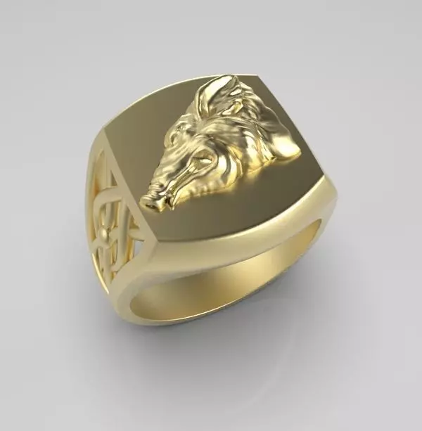 Chinese Zodiac Pig 3D print model_0