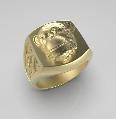 Chinese Zodiac Monkey 3D print model