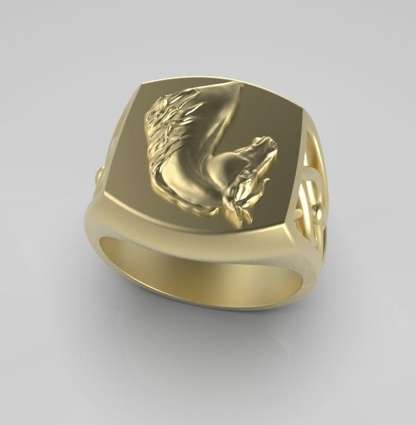 Chinese Zodiac Horse 3D print model_4