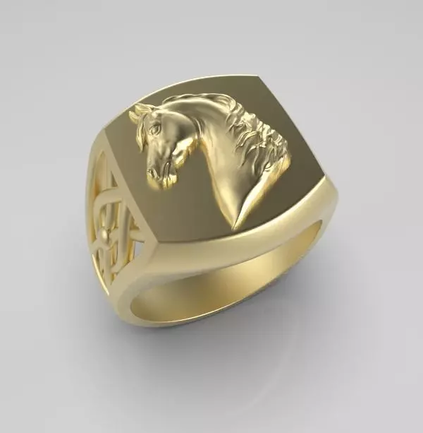 Chinese Zodiac Horse 3D print model_0