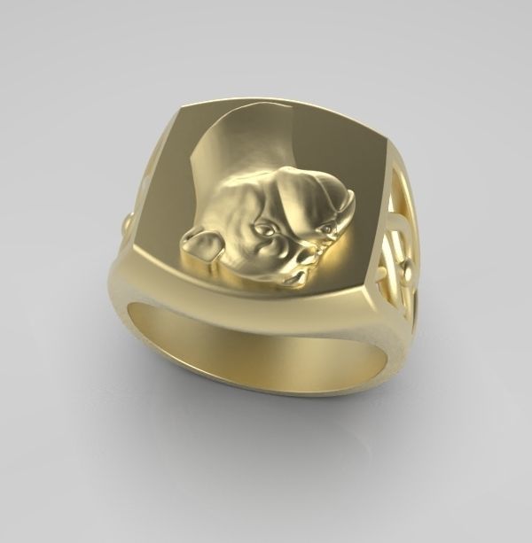 Chinese Zodiac Dog 3D print model_4