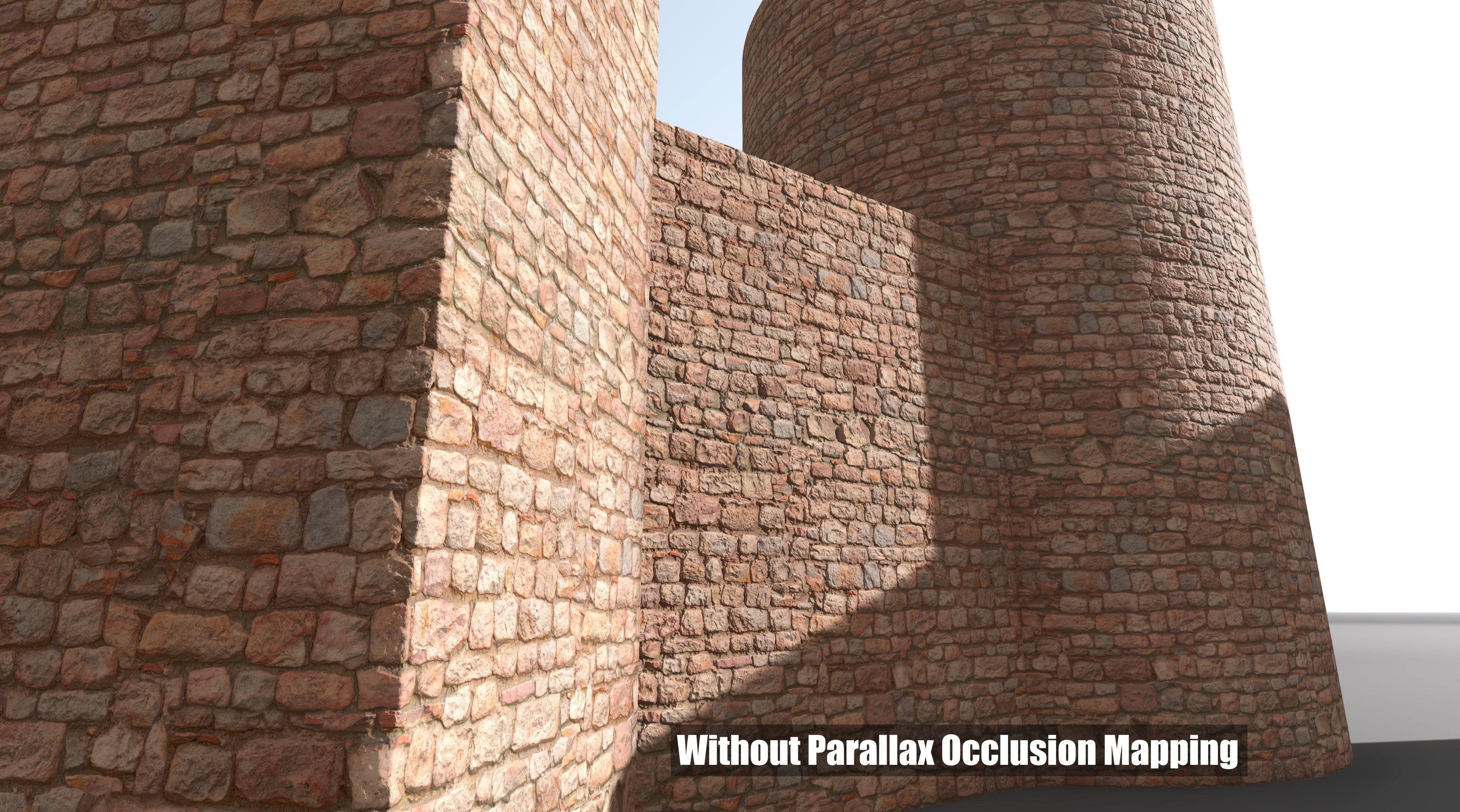 Medieval Wall Materials - High Quality Scan Low-poly 3D model_12