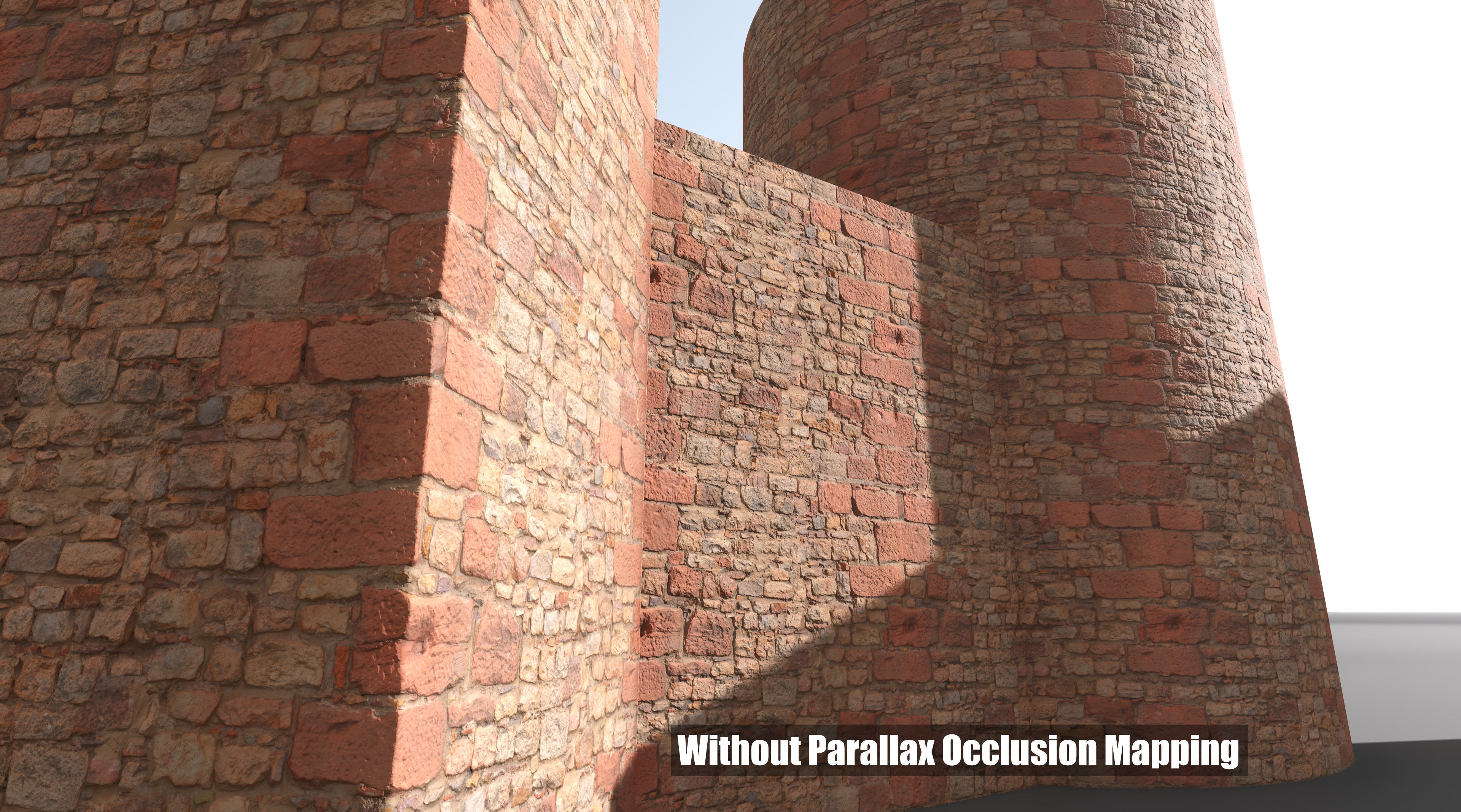 Medieval Wall Materials - High Quality Scan Low-poly 3D model_14