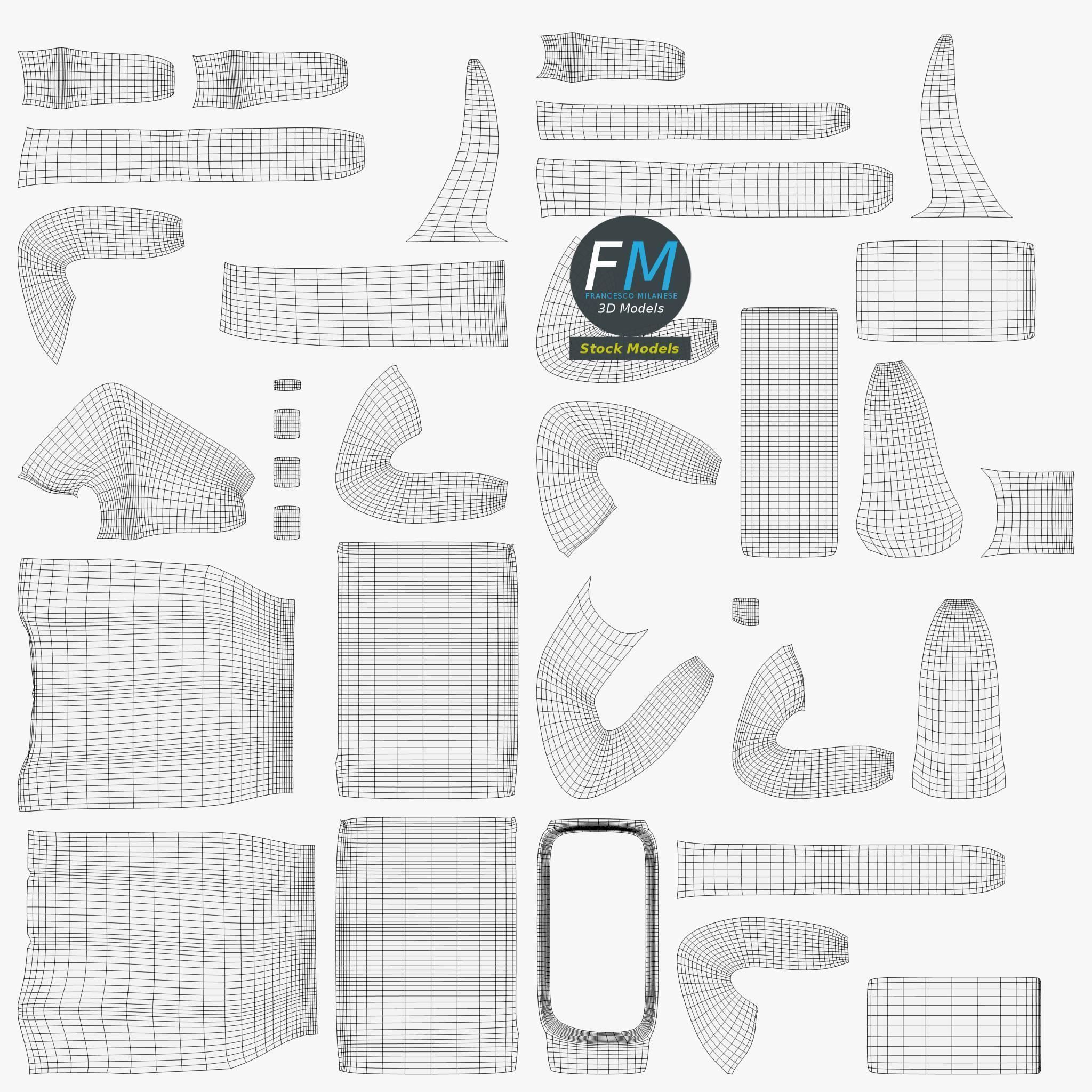 Like button 3D model_11