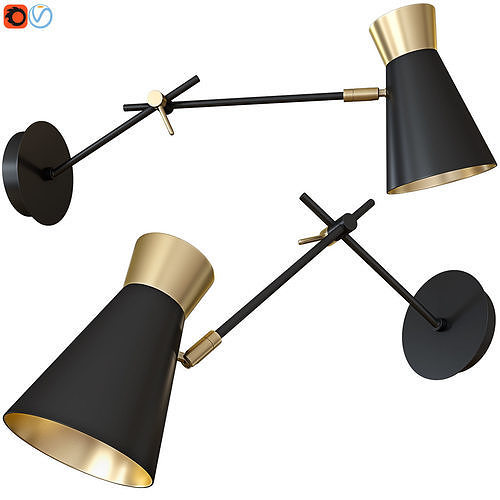 Wall lamp Lumion Liam 3790  1W 3D model