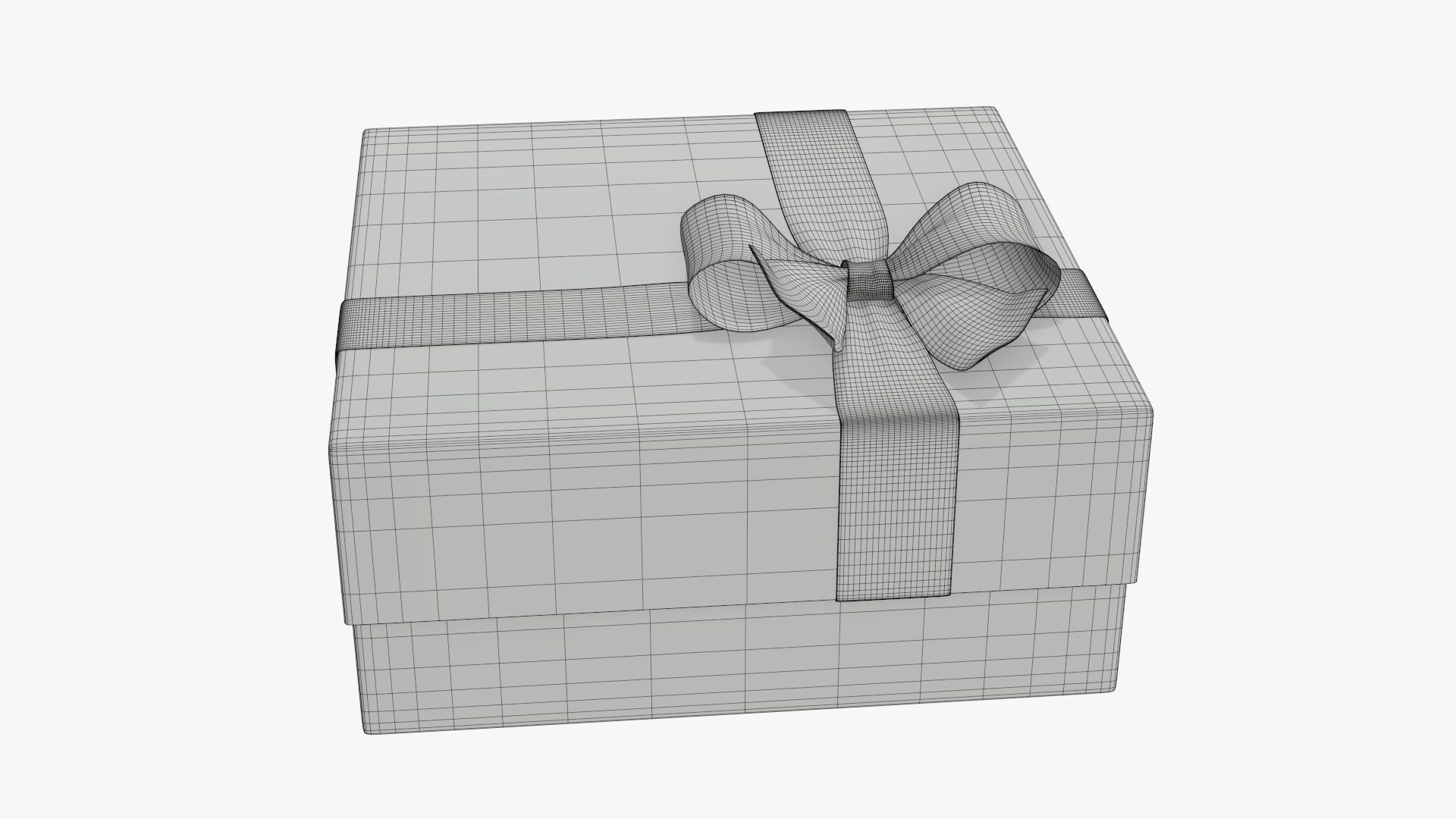 Wrapped Christmas gifts 02 3D model_5