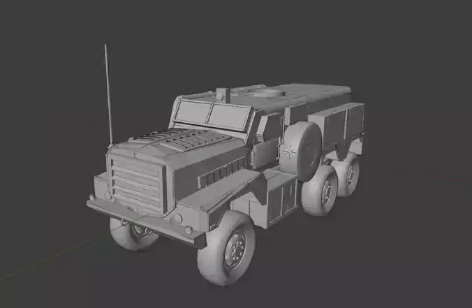 US COUGAR 6x6 MRAP Vehicle