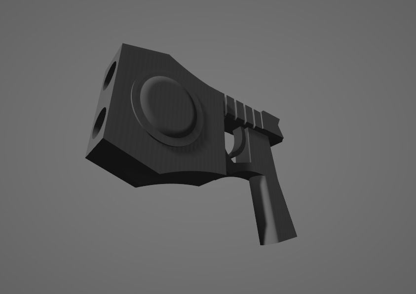 Animated Batman Taser 3D print model_4