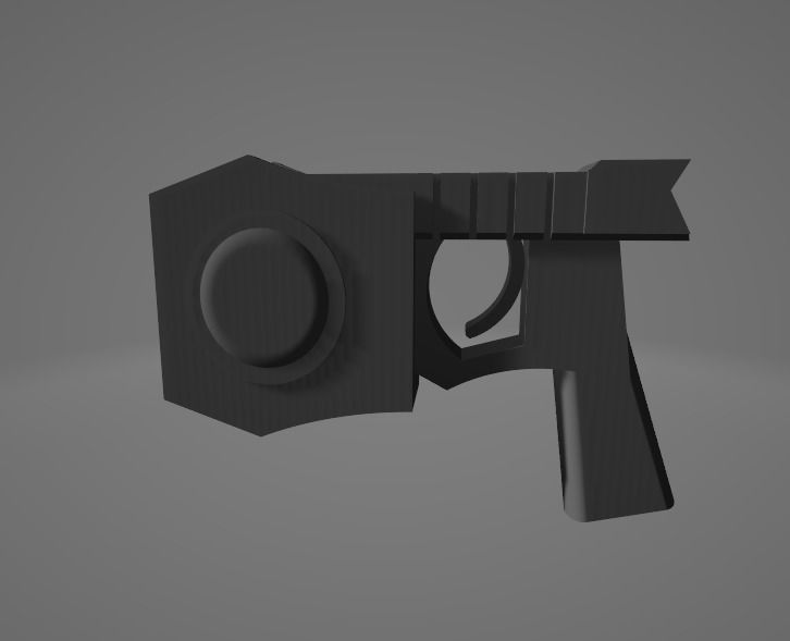 Animated Batman Taser 3D print model_1