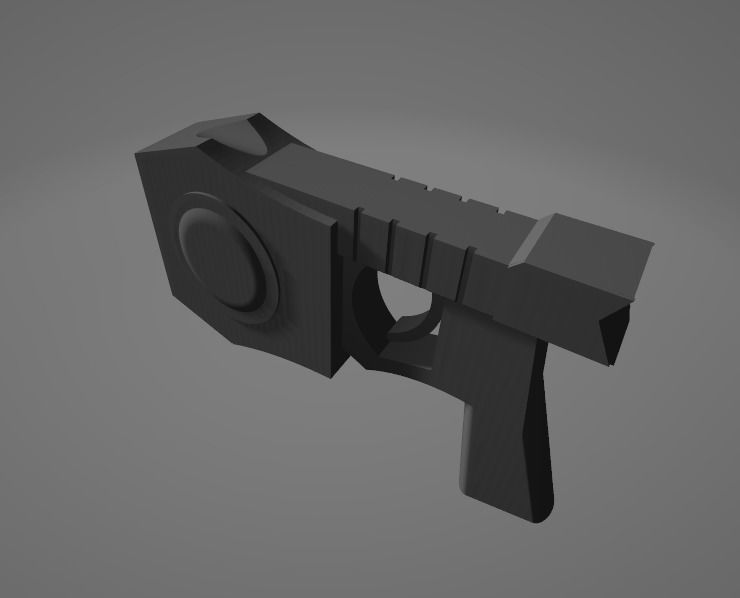 Animated Batman Taser 3D print model_2