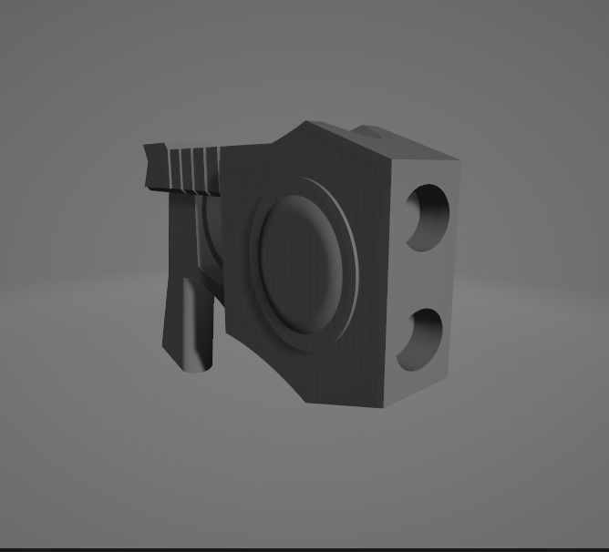 Animated Batman Taser 3D print model_5