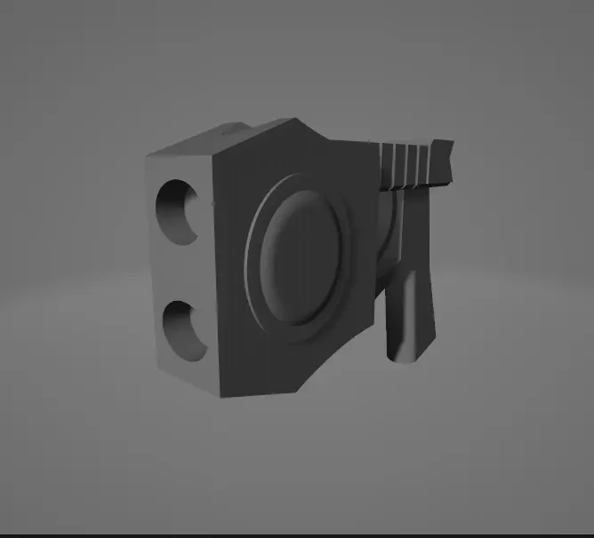 Animated Batman Taser 3D print model_0
