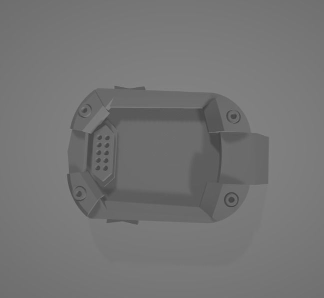 The Batman watch  3D print model_1