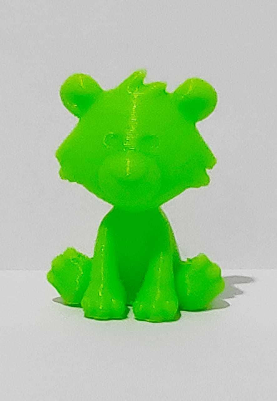 A Sitting Bear to decorate and play 3D print model_3