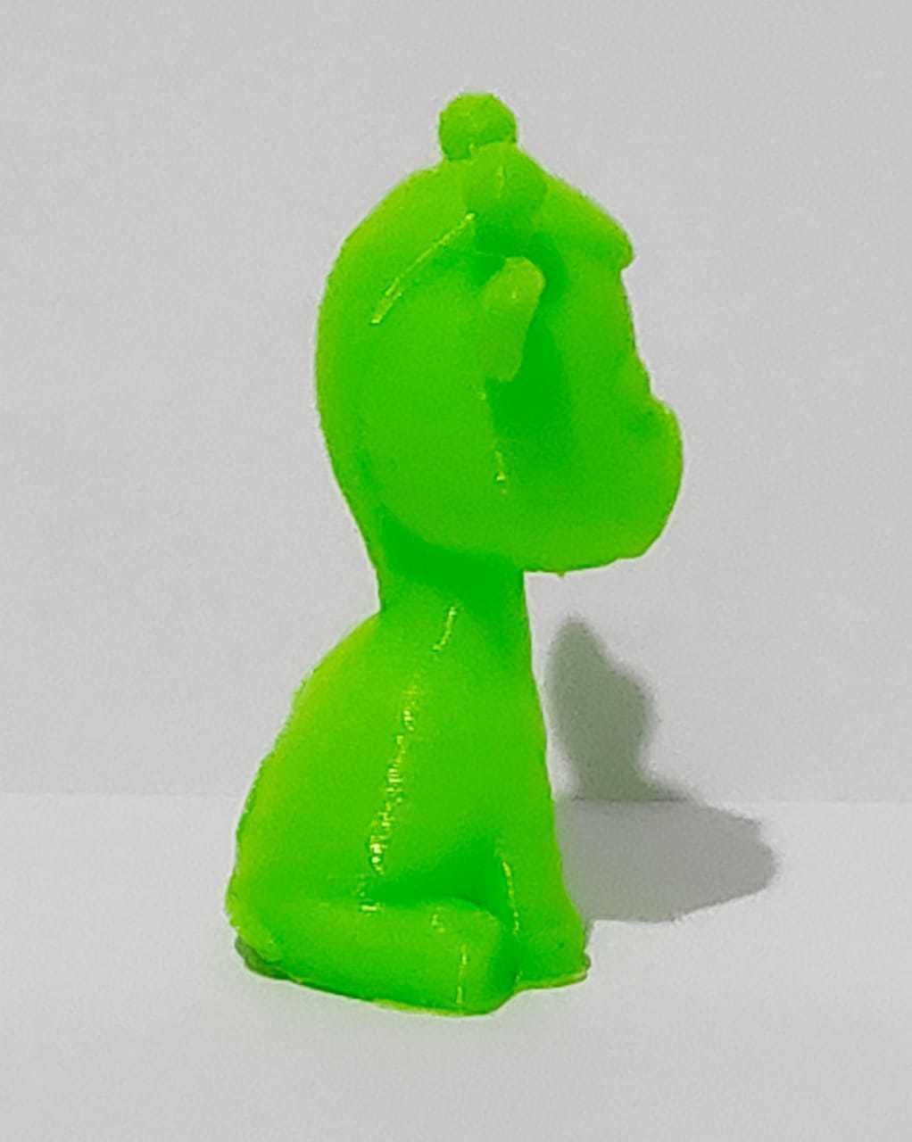 Giraffe plastic figurine of 3D print model_5